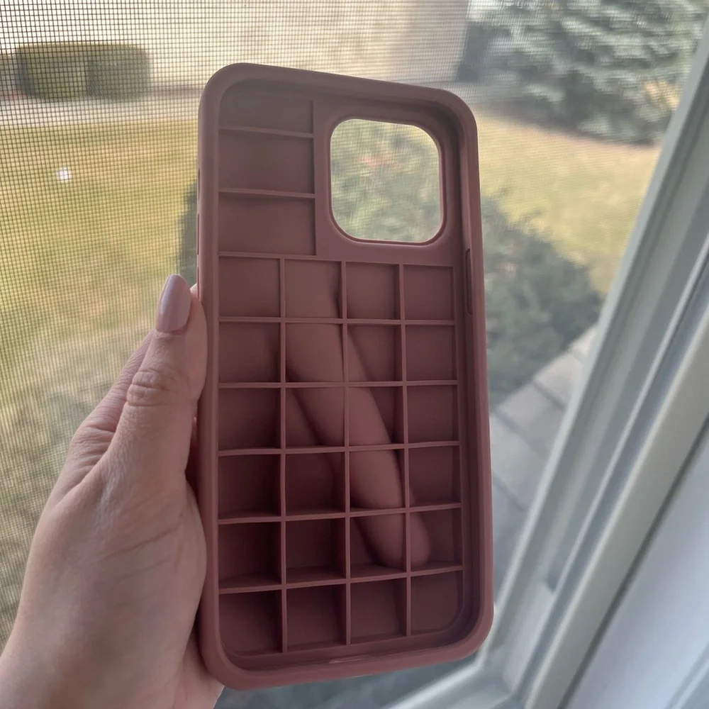 RHODE Sculpted Silicone Phone Case in Dusty Rose IPhone 14 Pro Max